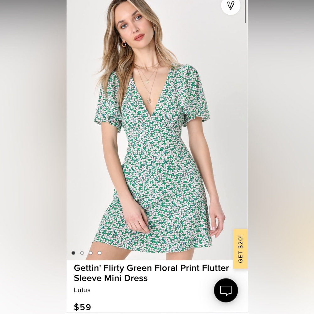 Lulus mini dress